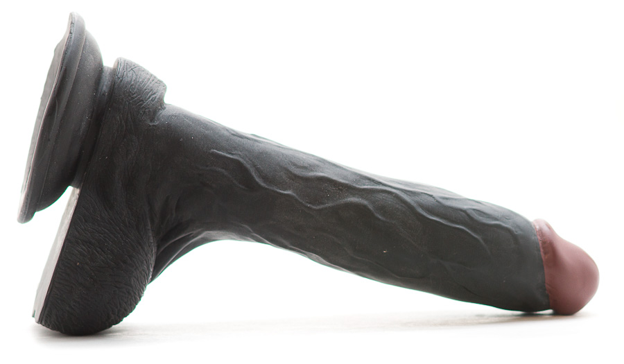 Черный вибратор на присоске "Morpheus the Dreamer"