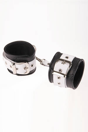 Наручники №2 черно-белые Наручники №2 черно-белые