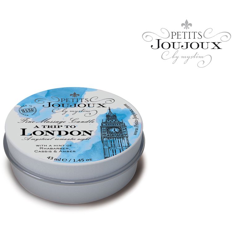 Массажная свеча ревень и амбра 43 мл