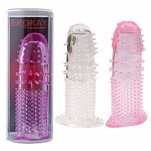 Насадка на пенис  розовая