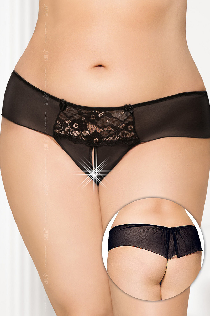 Трусы женские черные-XXL Трусы женские черные-XXL