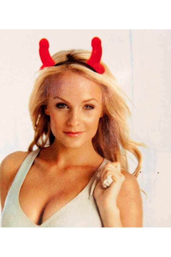 Ободок с пенисами светящийся