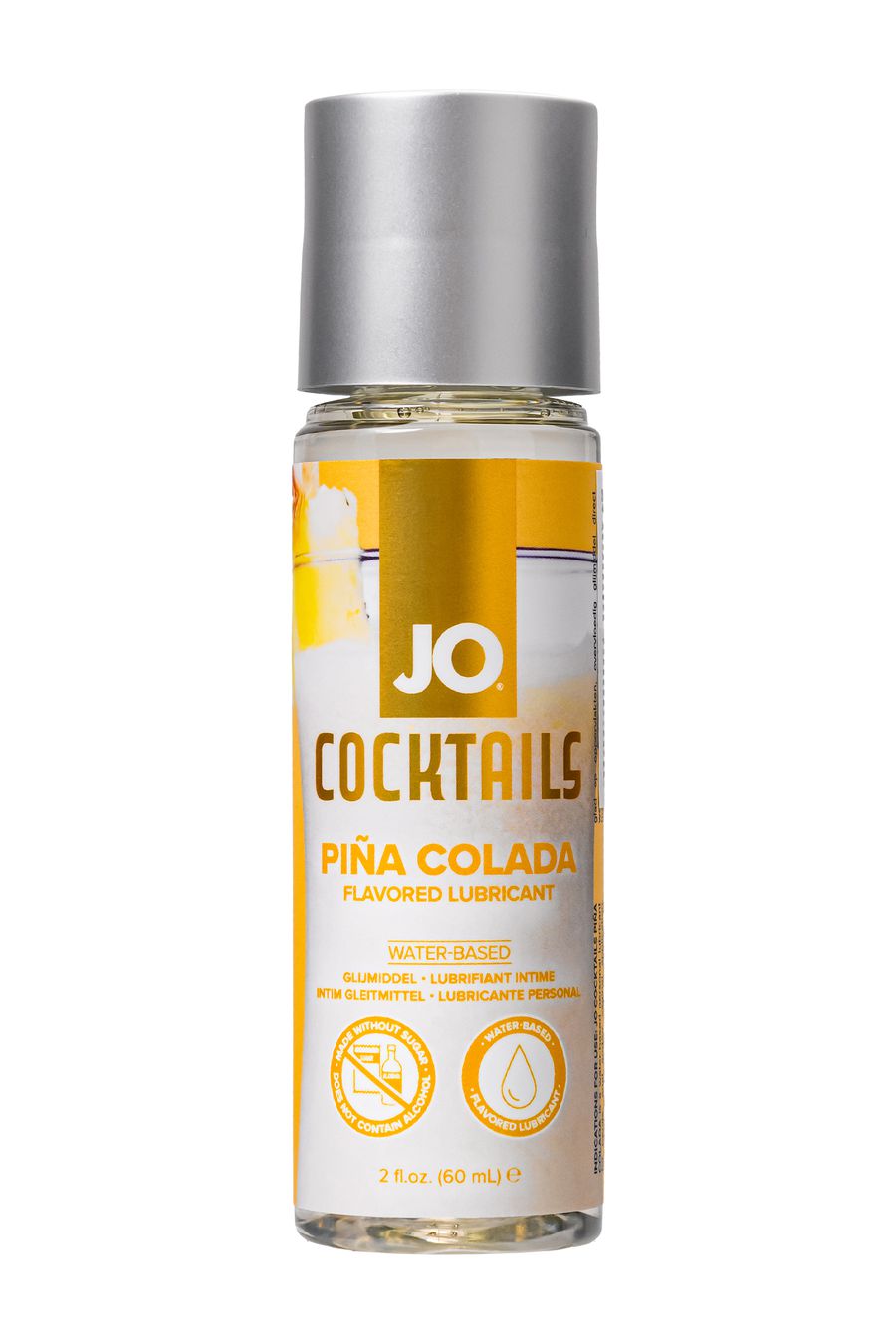 Съедобный гель со вкусом коктейля «Пина Колада» JO H2O PINA COLADA, 60 мл