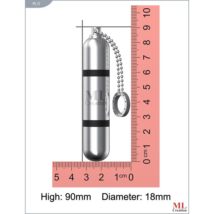 Мини-вибратор на цепочке «Glittering Bullet» 9 см Мини-вибратор на цепочке «Glittering Bullet» 9 см