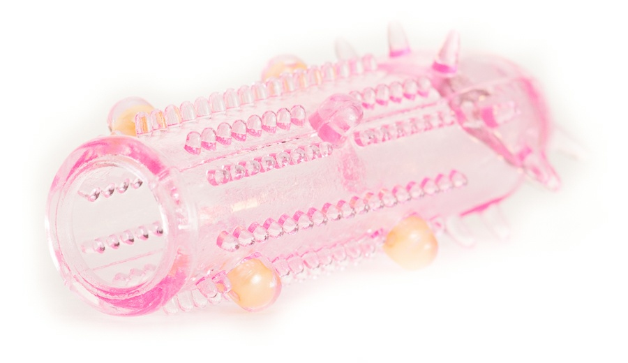 Насадка с закрытой головкой, с усиками, шипами и бусинками