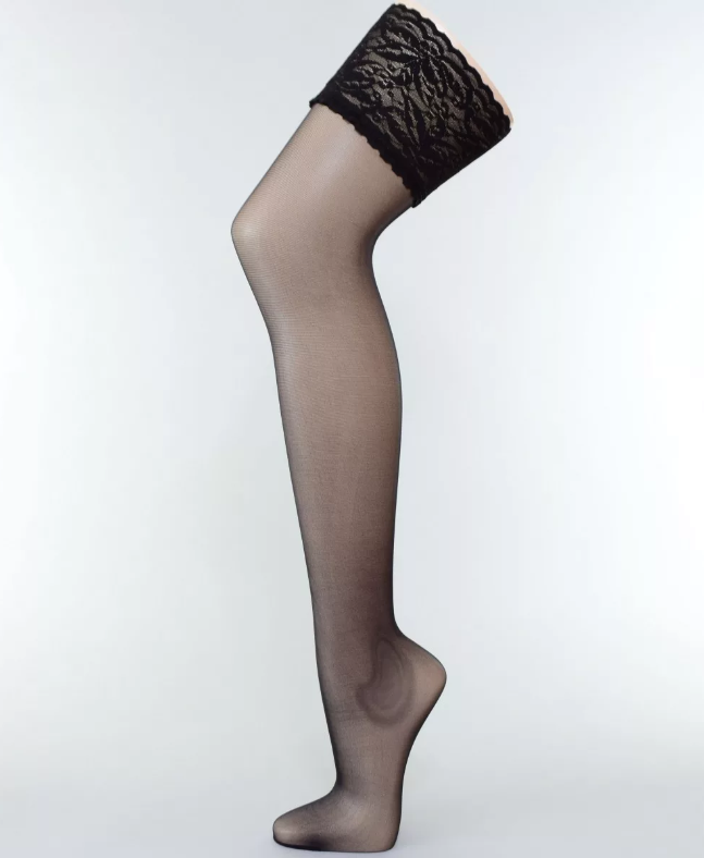 Чулки на силикон резинке черные Afrodite 3-M Чулки на силикон резинке черные Afrodite 3-M