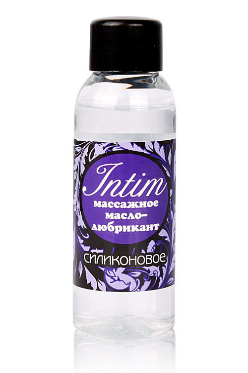 Масло  массажное-любрикант "Intim Silicon" 2 в1