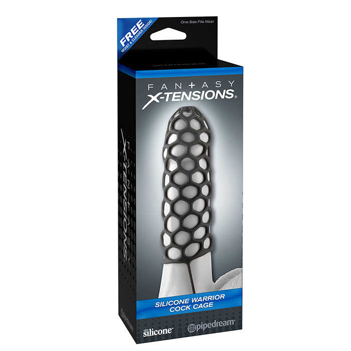 Насадка стимулирующая Silicone Warrior Cock Cage