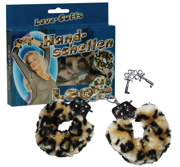 Наручники леопардового цвета Наручники леопардового цвета