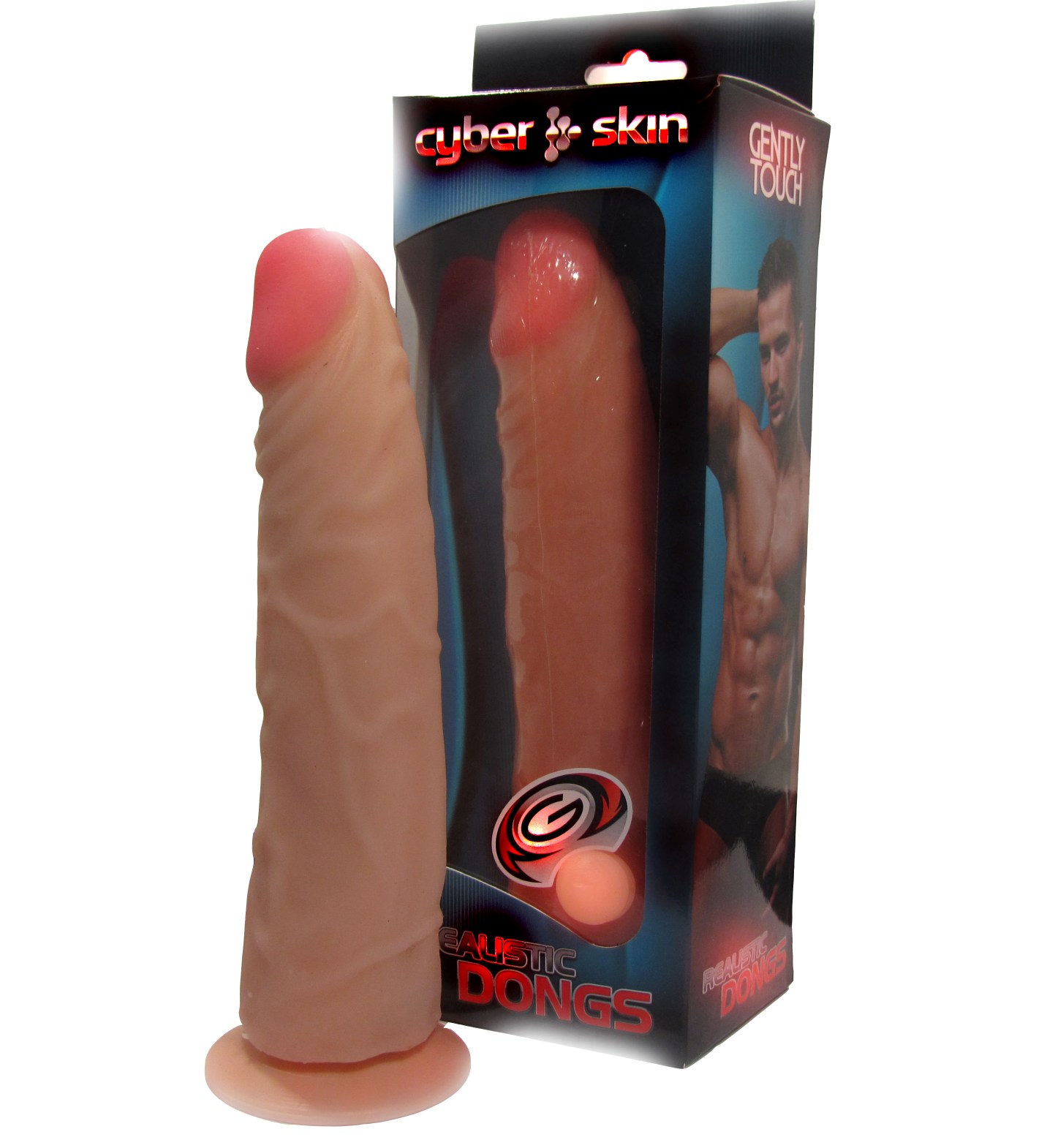 Фаллоимитатор реалистик киберкожа