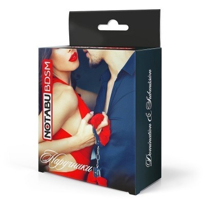 Наручники меховые розовые 