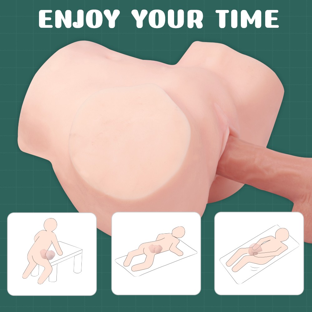 Мастурбатор вагина и анус 29х23х17 см