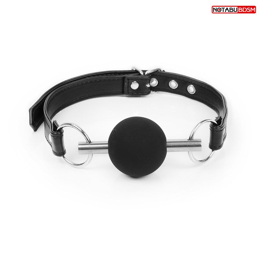 Кляп силикон черный 