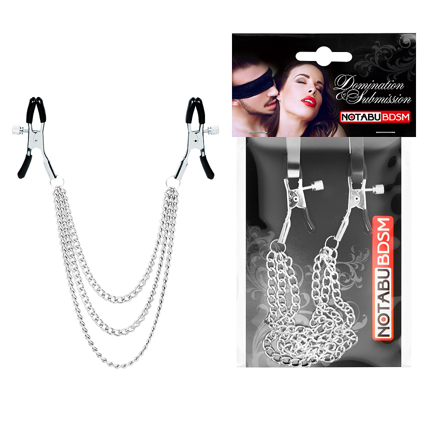 Зажимы на соски цепь