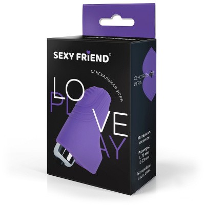 Вибронасадка на палец 1 режим