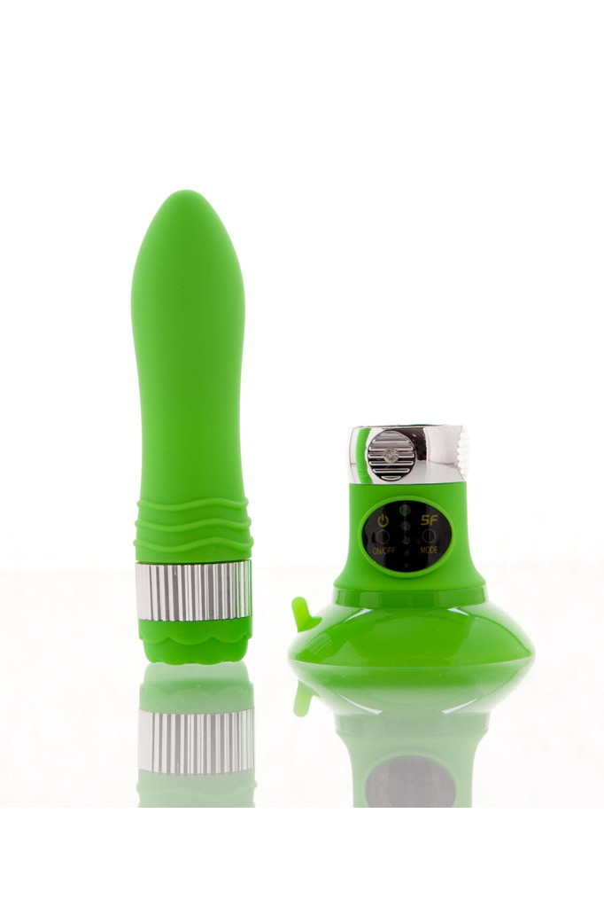 Вибратор на присоске 19см