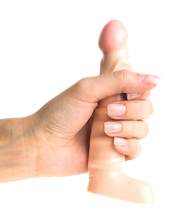 Фаллос с богатым рельефом Стимулятор "Raging Hard-Ons Slim"