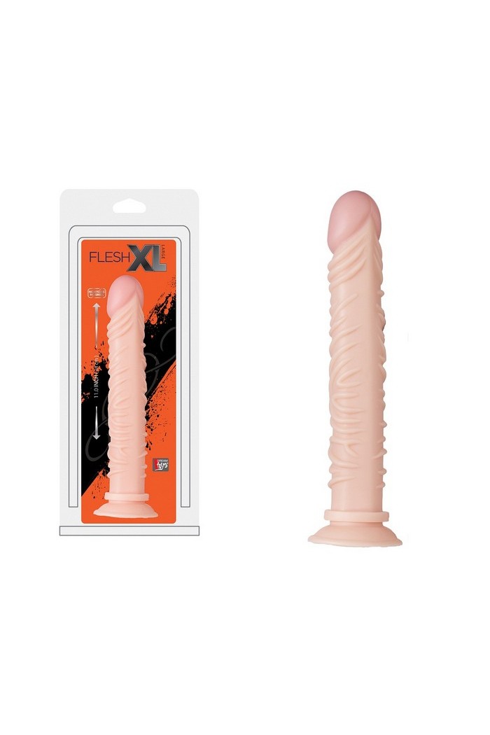 Фаллоимитатор реалистичный с присоской FLESHXL 11 INCH 28 см