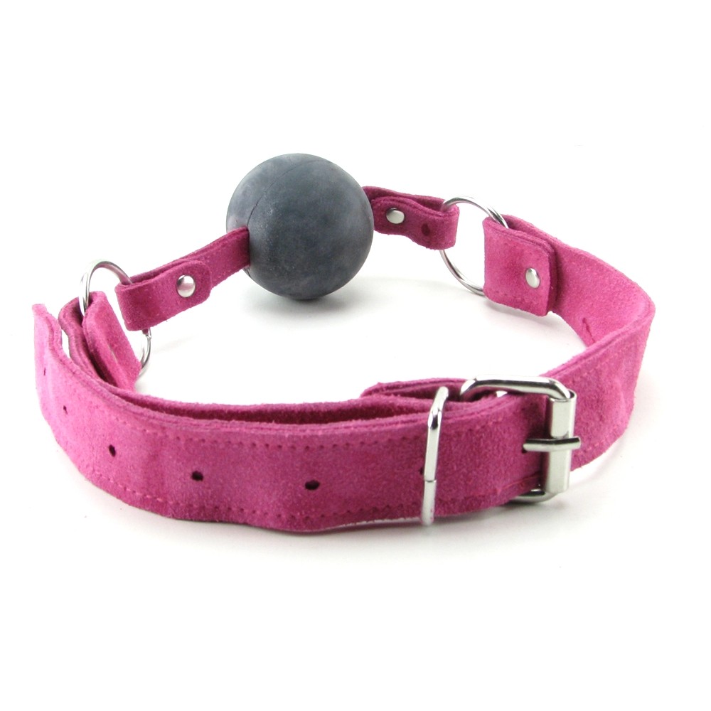 Кляп "Pink Ball Gag" на розовом ремешке Кляп "Pink Ball Gag" на розовом ремешке