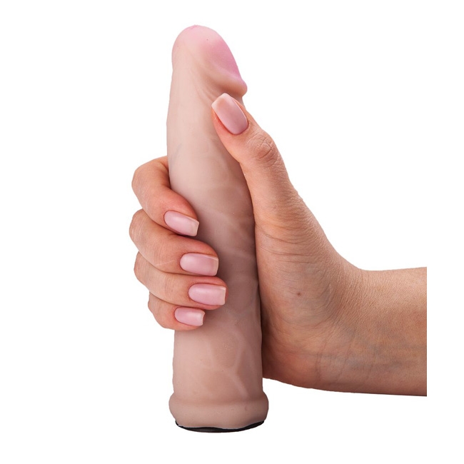 Страпон Harness LESBI 16,5 см с вагинальной пробкой 10 см