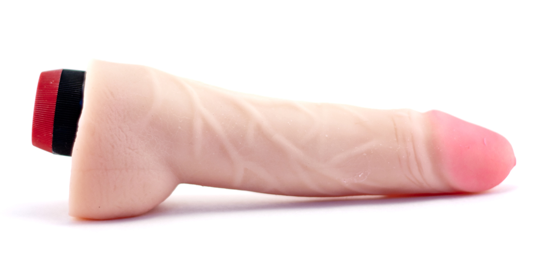 Прекрасный вибратор с мошонкой Прекрасный вибратор с мошонкой