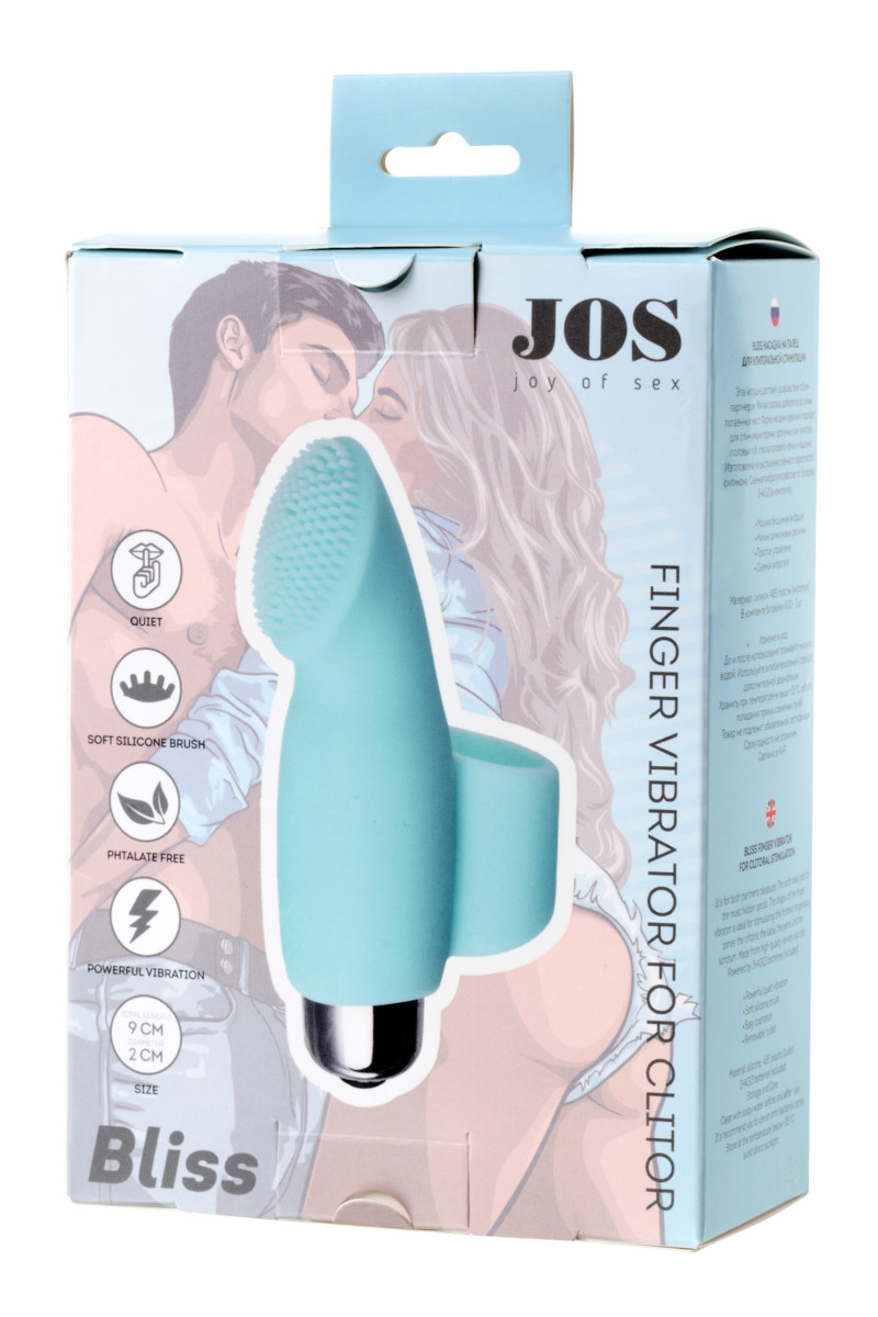 Вибронасадка на палец клиторная стимуляция