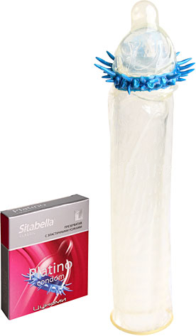 Презерватив Ситабелла Platino "Цунами" с эластичными усиками 1шт.
