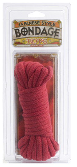 Бондаж для связывания красного цвета