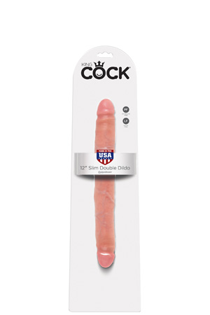 Фаллоимитатор 12" SLIM DOUBLE DILDO Фаллоимитатор 12" SLIM DOUBLE DILDO