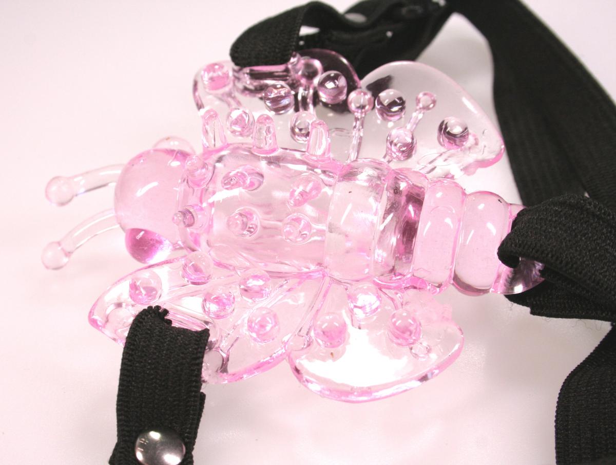 Вибробабочка на ремешках