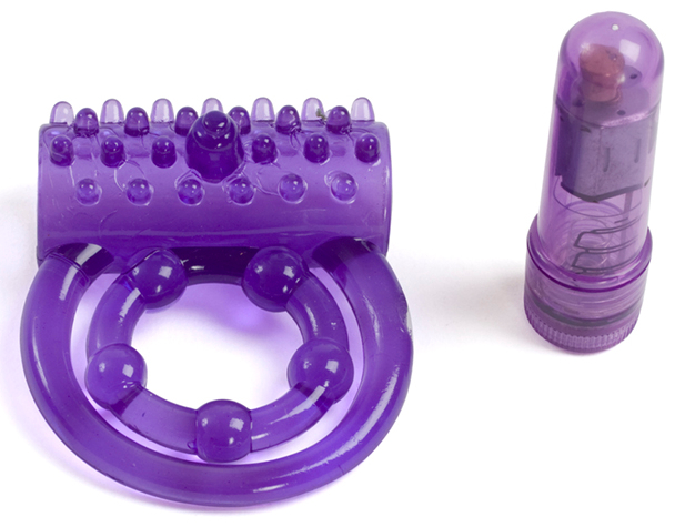 Кольцо эрекционное с вибрацией 'Weenie Wrapper"