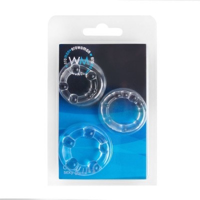 Набор эрекционных колец 3 шт 