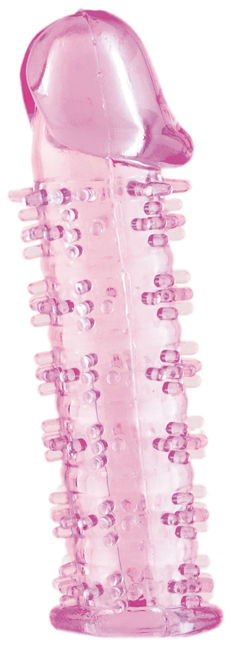 Насадка гелевая розовая