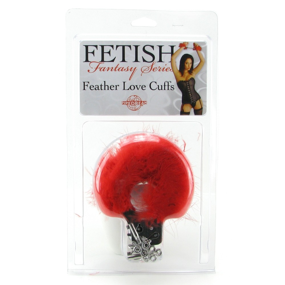 Наручники с искусственным мехом