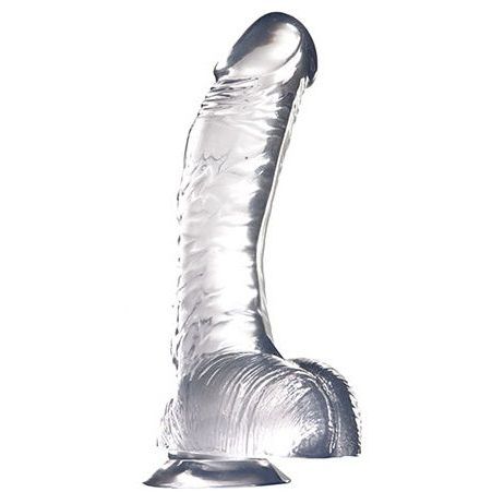 Гелевый фаллоимитатор «Jelly Joy Luminous» на присоске