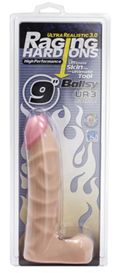 Рельефный фаллос с мошонкой