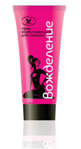 Возбуждающий женский крем "Вожделение" 15мл