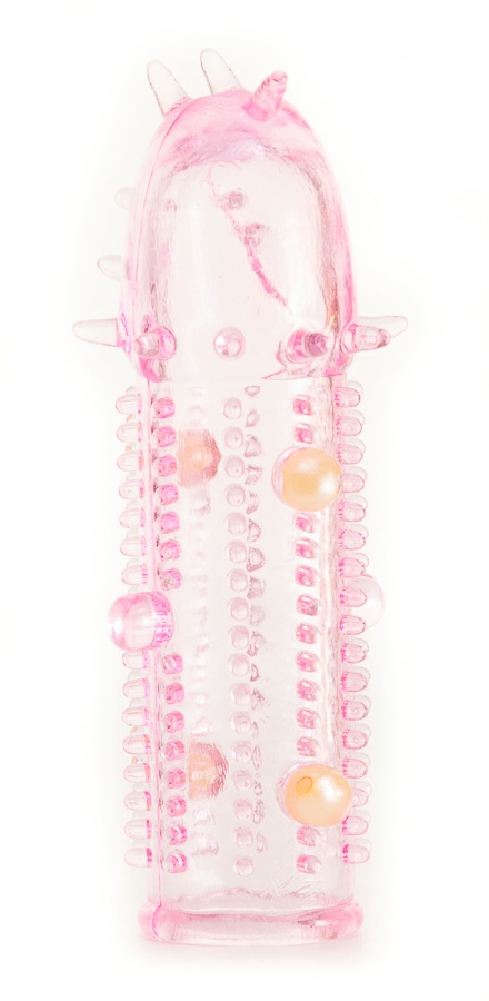 Насадка с закрытой головкой, с усиками, шипами и бусинками