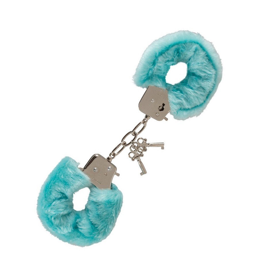 Наручники голубого цвета