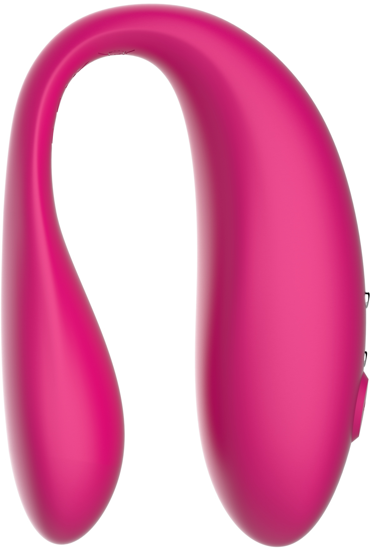 Вибромассажер для пар TWIN, Pink с приложением