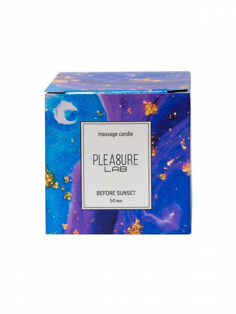 Массажная Cвеча с ароматом лаванды и пачули 50 мл