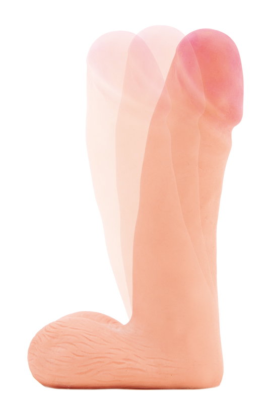 Фаллоимитатор гнущийся лав клон #231 21 см