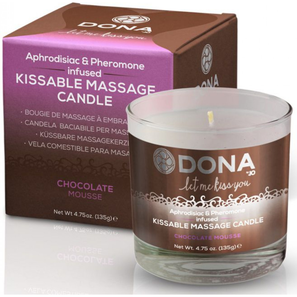 Массажная свеча DONA шоколад 135 гр.