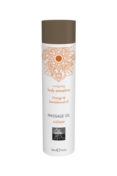Массажное масло Shiatsu Апельсин и масло сандала, 100 мл