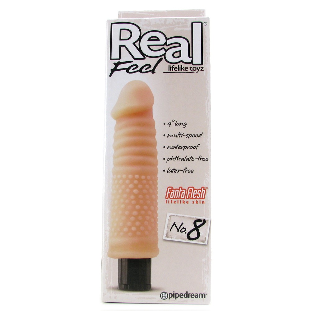 Вибратор REAL FEEL №8, "живое тело"