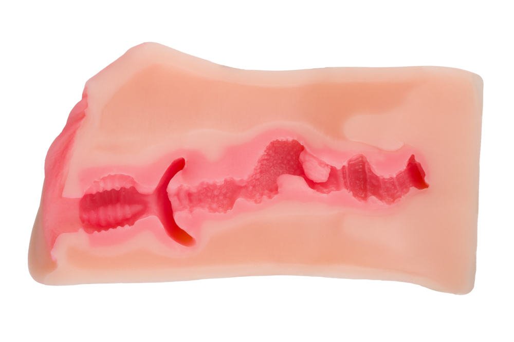 Мастурбатор из ультрамягкого материала 16 см Satisfaction