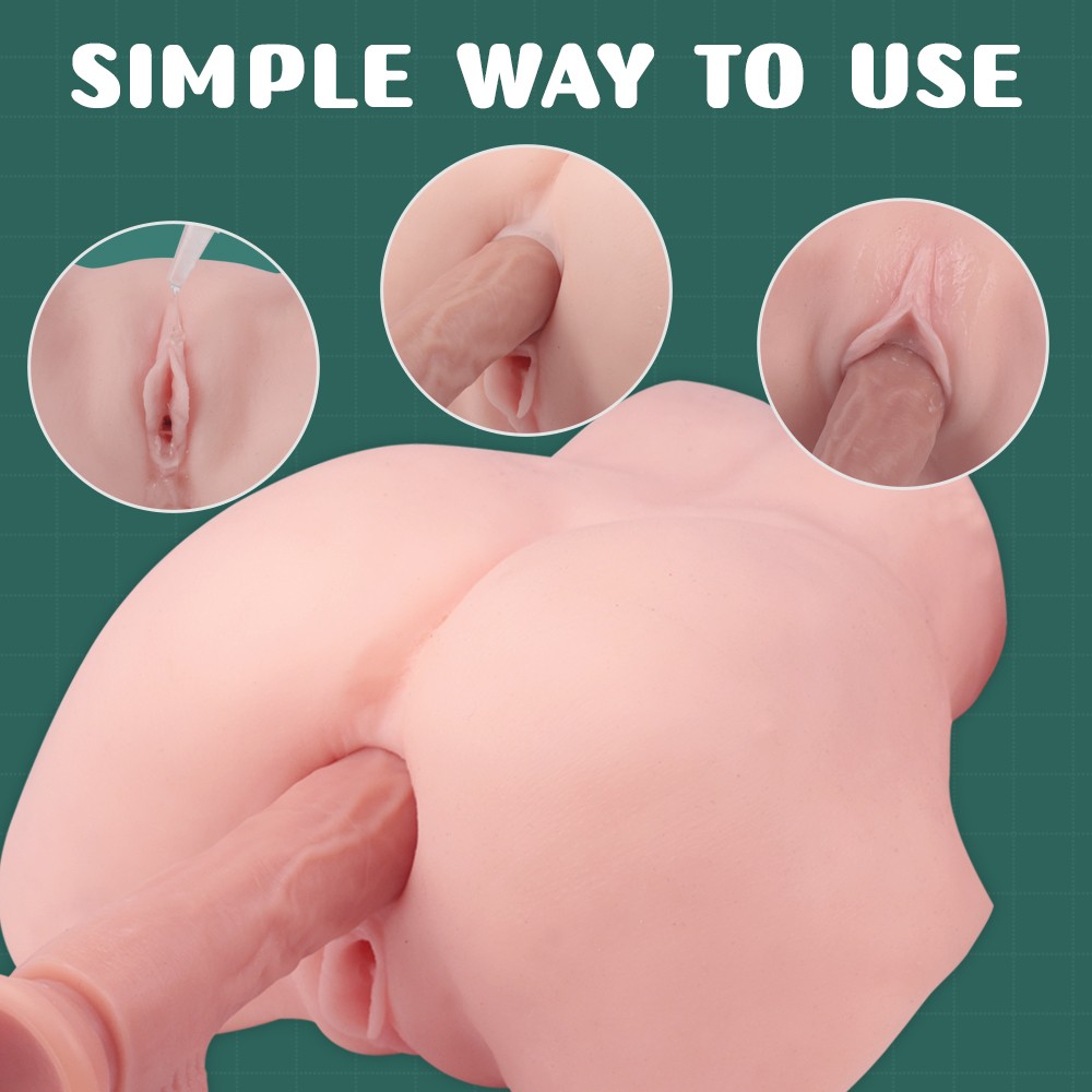 Мастурбатор вагина и анус 29х23х17 см