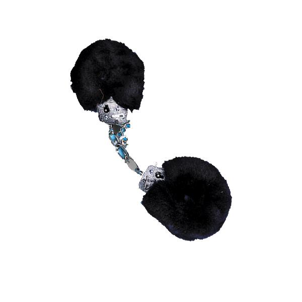 Наручники черные 6см Наручники черные 6см