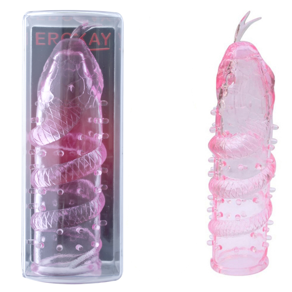 Насадка 14 см розовая