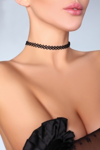 Украшение на шею Choker черный 28685